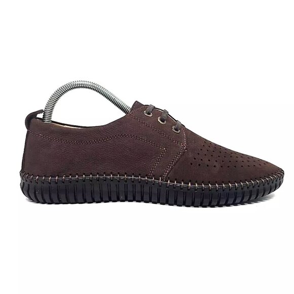 Falcon Casual Shoes Leather Loafers Moccasins Shoes Men\'s Size US 7.5 EU 40 main image 4